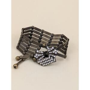 1980's rare art deco clasp bracelet